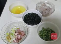 虾仁海带汤的做法图解1