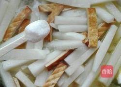 豆腐干炒白萝卜的做法图解9