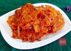 锅包肉（番茄酱版）的做法图解13