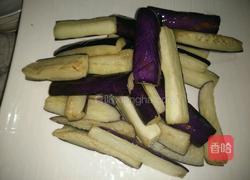 肉末烧茄条的做法图解4