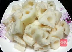 莲藕烧排骨的做法图解4