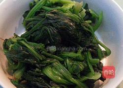 姜汁菠菜的做法图解3