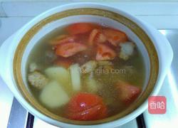番茄土豆牛肉汤的做法图解5
