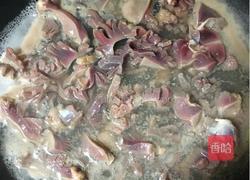 双椒炒鸭珍的做法图解4