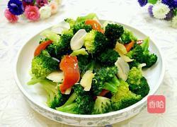 炝炒西兰花的做法图解9