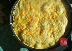 胡萝卜西胡煎饼的做法图解2