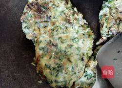 豆渣煎饼的做法图解7