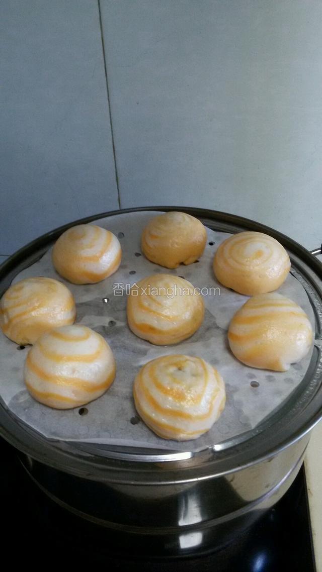 蒸好了，很漂亮哦