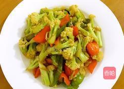 清炒有机花菜的做法图解8