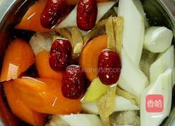 红萝卜山药排骨汤的做法图解7