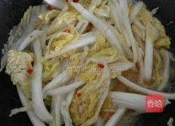 酸辣娃娃菜的做法图解3