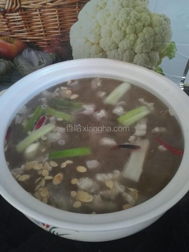 大火开煮二十分钟
