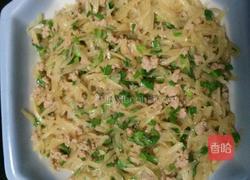 萝卜丝肉末的做法图解5
