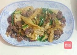 豆腐皮炒肉的做法图解11