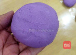 紫薯莲蓉糯米饼的做法图解9