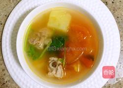 土豆番茄排骨汤的做法图解5