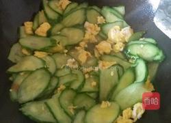 黄瓜炒蛋的做法图解6