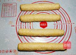 全麥芝麻包的做法图解6