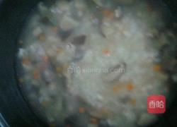 香菇鸡蓉粥的做法图解6