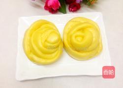 南瓜玫瑰花馒头的做法图解13