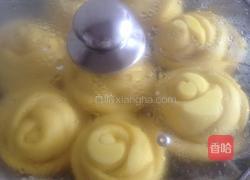 南瓜玫瑰花馒头的做法图解9