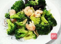 虾仁西兰花的做法图解4