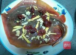 酸梅蒸魔鬼鱼的做法图解3