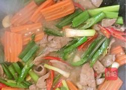 双椒炒猪肝的做法图解5