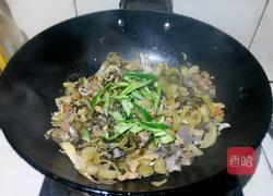 炒酸菜鸡杂的做法图解10