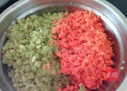 虾仁木耳蔬菜饼的做法图解5