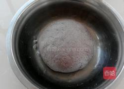 黑米面馒头的做法图解4