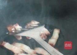 腊肉炒藕片的做法图解2