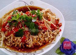 剁椒金针菇的做法图解8