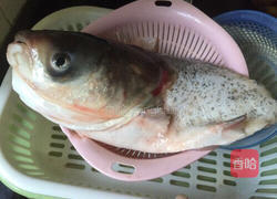 萝卜煮鱼头的做法图解1