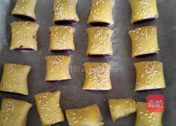 紫薯椰蓉酥的做法图解11