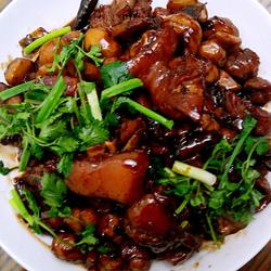 巴嘴栗香猪蹄的做法[图]