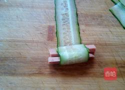 黄瓜火腿卷的做法图解5