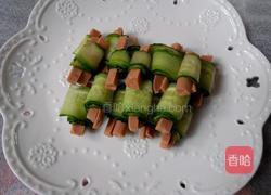 黄瓜火腿卷的做法图解6