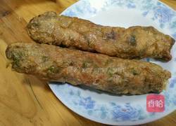 蒜苗炒五香卷的做法图解1