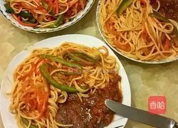 煎牛扒+茄汁意粉的做法图解8