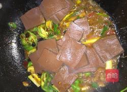 辣炒羊血的做法图解7