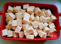 培根蒸豆腐的做法图解2