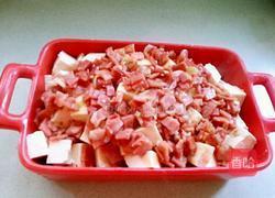 培根蒸豆腐的做法图解5