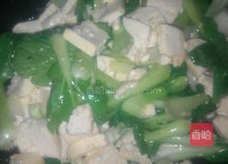 青菜炖豆腐的做法图解5