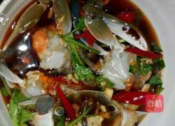 生腌螃蟹（三眼蟹）的做法图解4