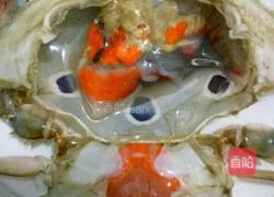 生腌螃蟹(三眼蟹)的做法图解2