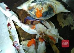 生腌螃蟹（三眼蟹）的做法图解3