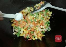 豌豆炒玉米的做法图解6