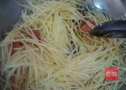 西红柿炒土豆丝的做法图解8