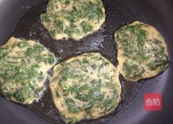 荠菜蛋饼的做法图解4